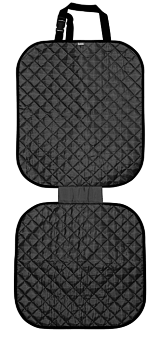 Накидка из стеганной ткани, двухсекционная, на автомобильное сиденье под автокресло.  Ариткул 4696