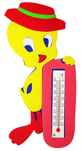 Термометр детский комнатный Цыпленок  