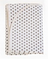 Клеенка 0,68 х 1 м, для детской кроватки, с рисунком Серый Горох, неокантованная, без резинок для фиксации. Артикул 52302 