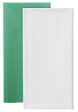 Клеенка 2 х 1,4 м, медицинская зеленая, белая. Артикул 0025